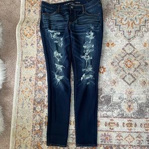 Ripped American Eagle jeans